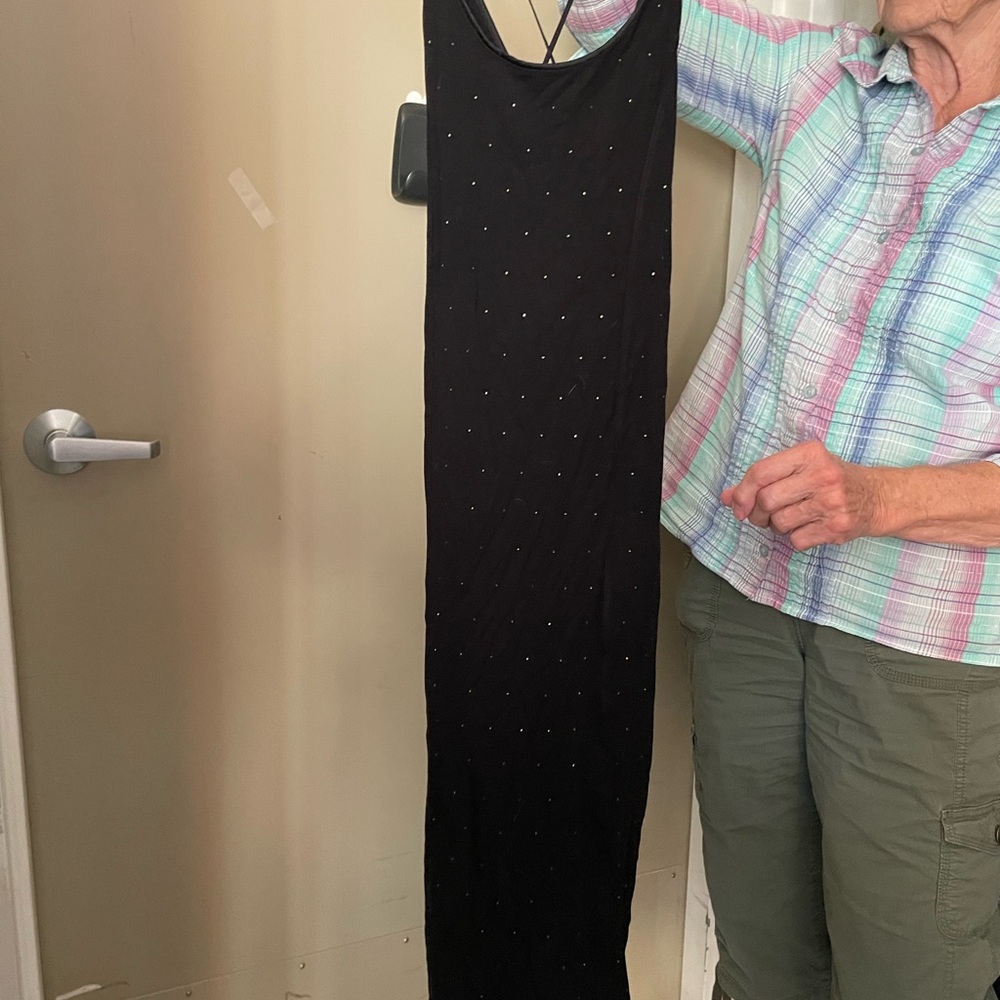 Long slip dress